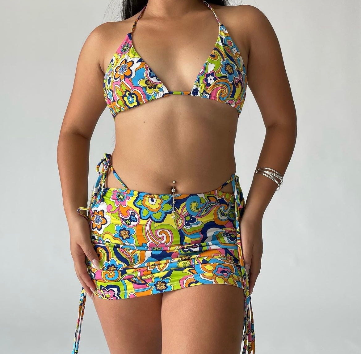 Bikini Skirt Two Piece - S