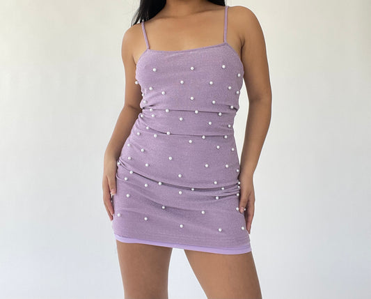 Pearl Bodycon Dress - S